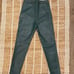 Zara Emerald Dark Green Faux Vegan Leather Pants
