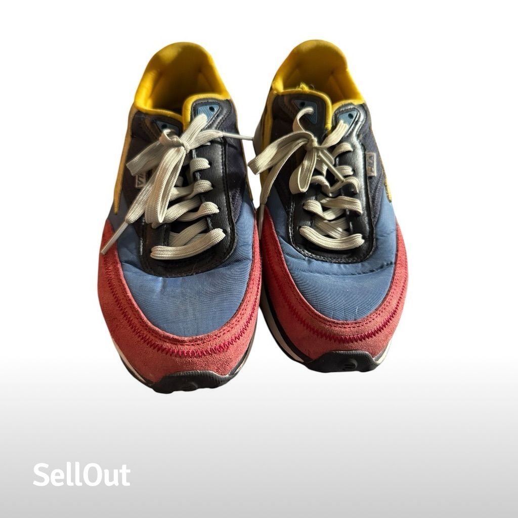 Fila Renno Men's Sneakers Size 10.5 Blue Multicolor Casual Shoes
