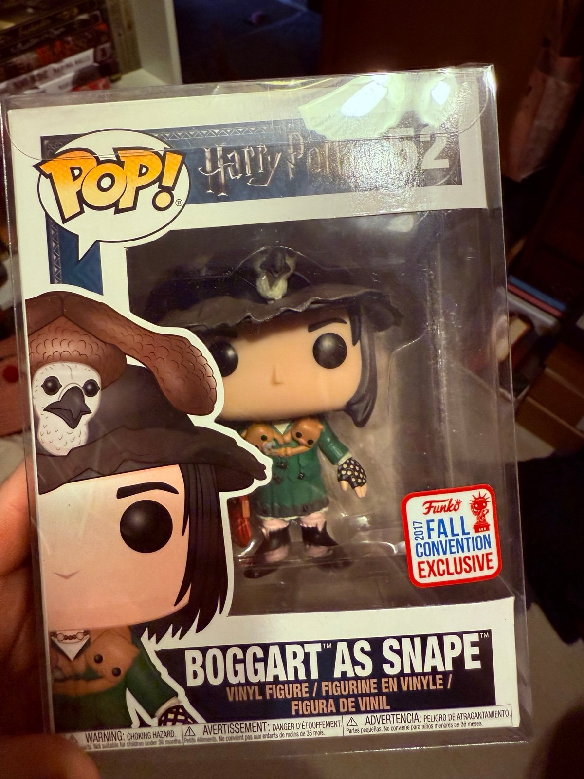 Harry Potter Funko Pop #52 – Boggart as Snape from the 2017 Fall Convention