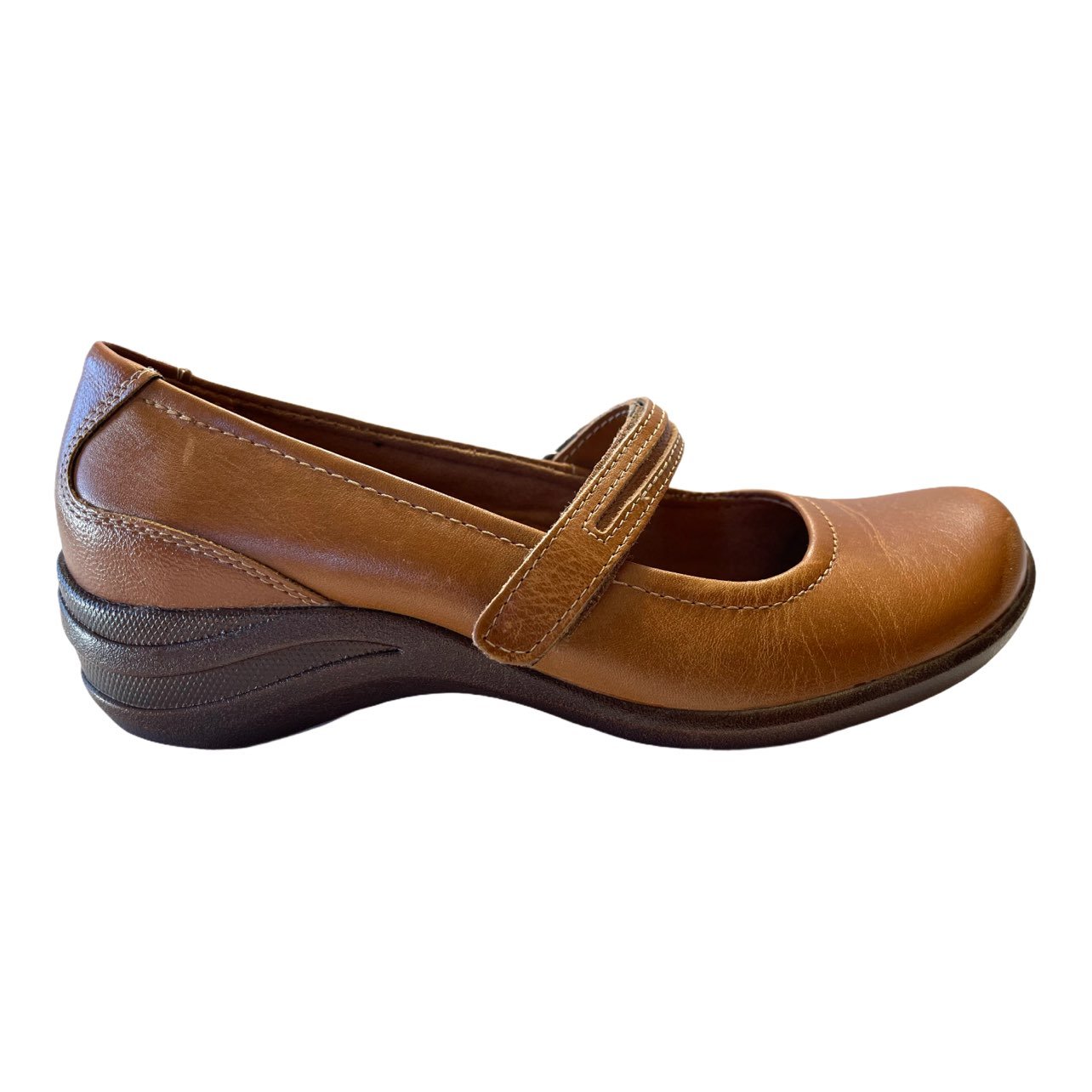 Hush Puppies Women’s Shoes Brown Leather