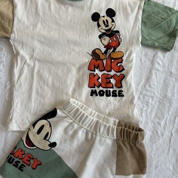 Zara Mickey Mouse Matching Set Size 5 Years