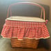 Longaberger picnic basket - large excellent condition