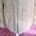 Mademoiselle Vintage 80s Rabbit Fur Bomber Jacket