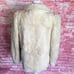 Mademoiselle Vintage 80s Rabbit Fur Bomber Jacket