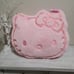 Hello Kitty Large Pink Embossed Accent Pillow