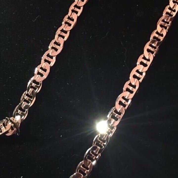 NEW MARINER 18K GOLD CHAIN MADE IN ITALY