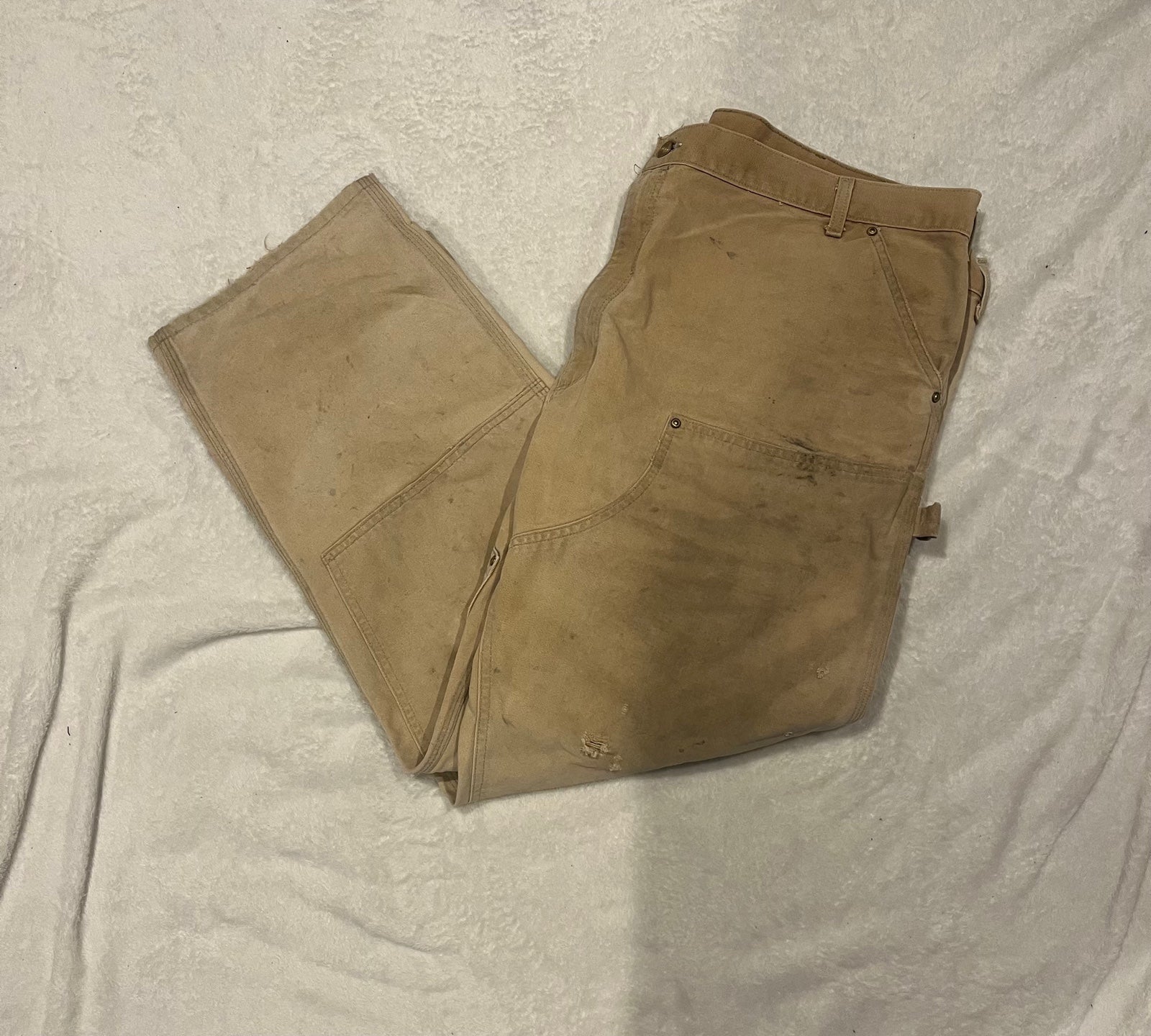 Mens Carhartt Double Front Pants