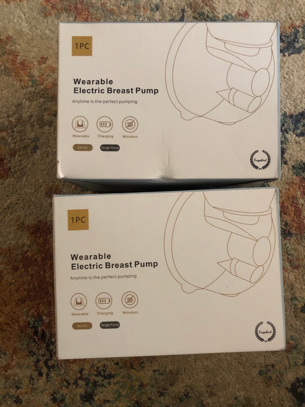 Set of 2 Wearable Breast Pumps
