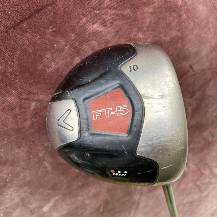 Callaway FT-5 10° RH Driver Aldila NV 65-R 350 Shaft Regular