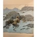 RARE ILLUSTRATED A. B. Frost CHROMOLITHOGRAPH Print- 1851-1928 - Matted - VTG