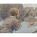 RARE ILLUSTRATED A. B. Frost CHROMOLITHOGRAPH Print- 1851-1928 - Matted - VTG