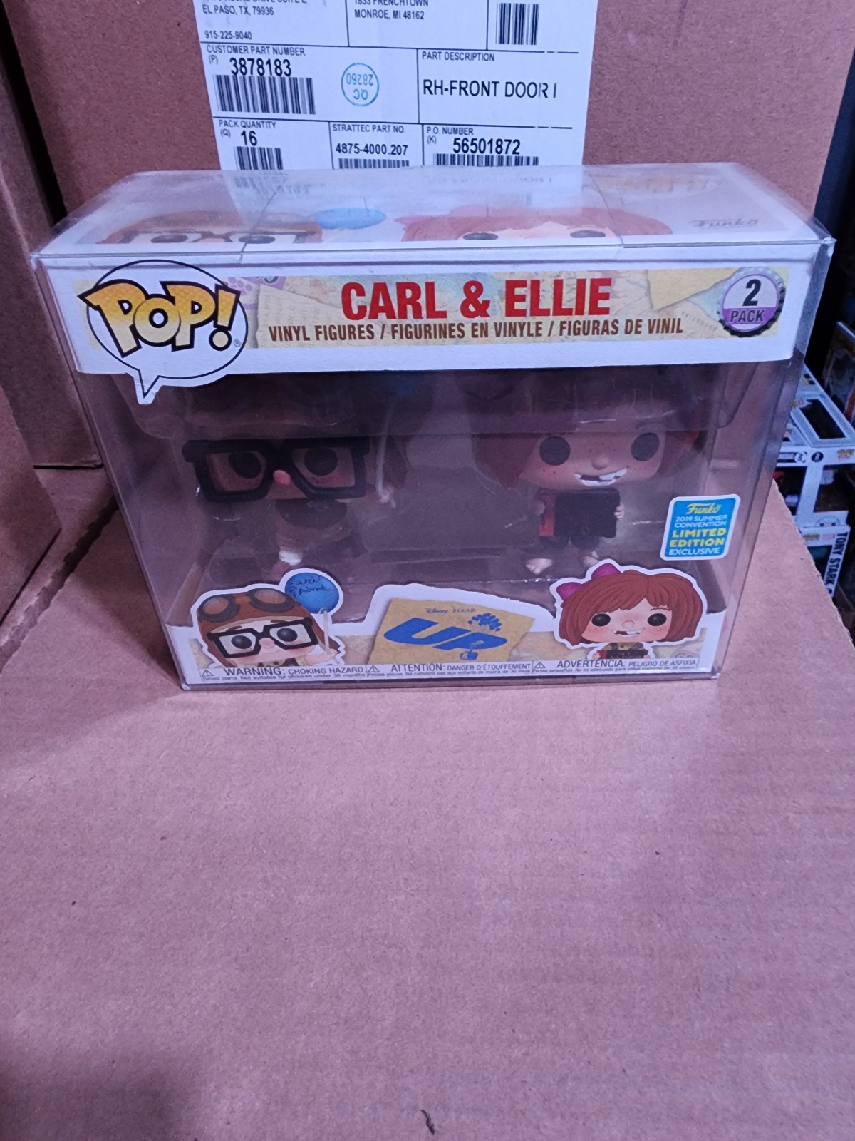 Young carle and ellie Funko Pop 2 pack