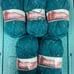 Vintage Patons Yarn Canadiana Tweeds Deep Teal