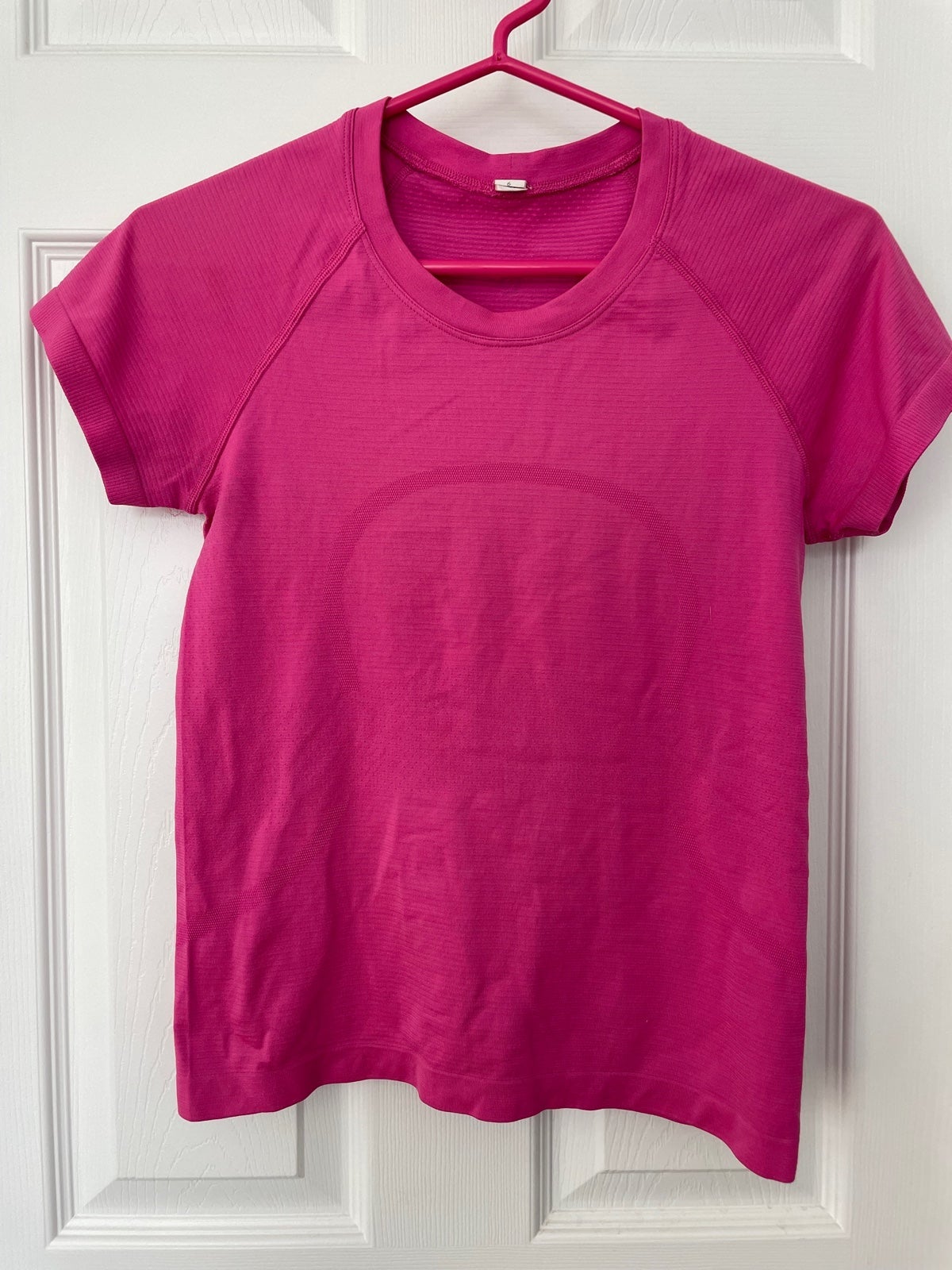 Lululemon sonic pink swiftly tech short sleeve