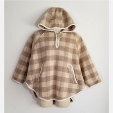 WOOLRICH Popover Hooded Poncho 5962E1P