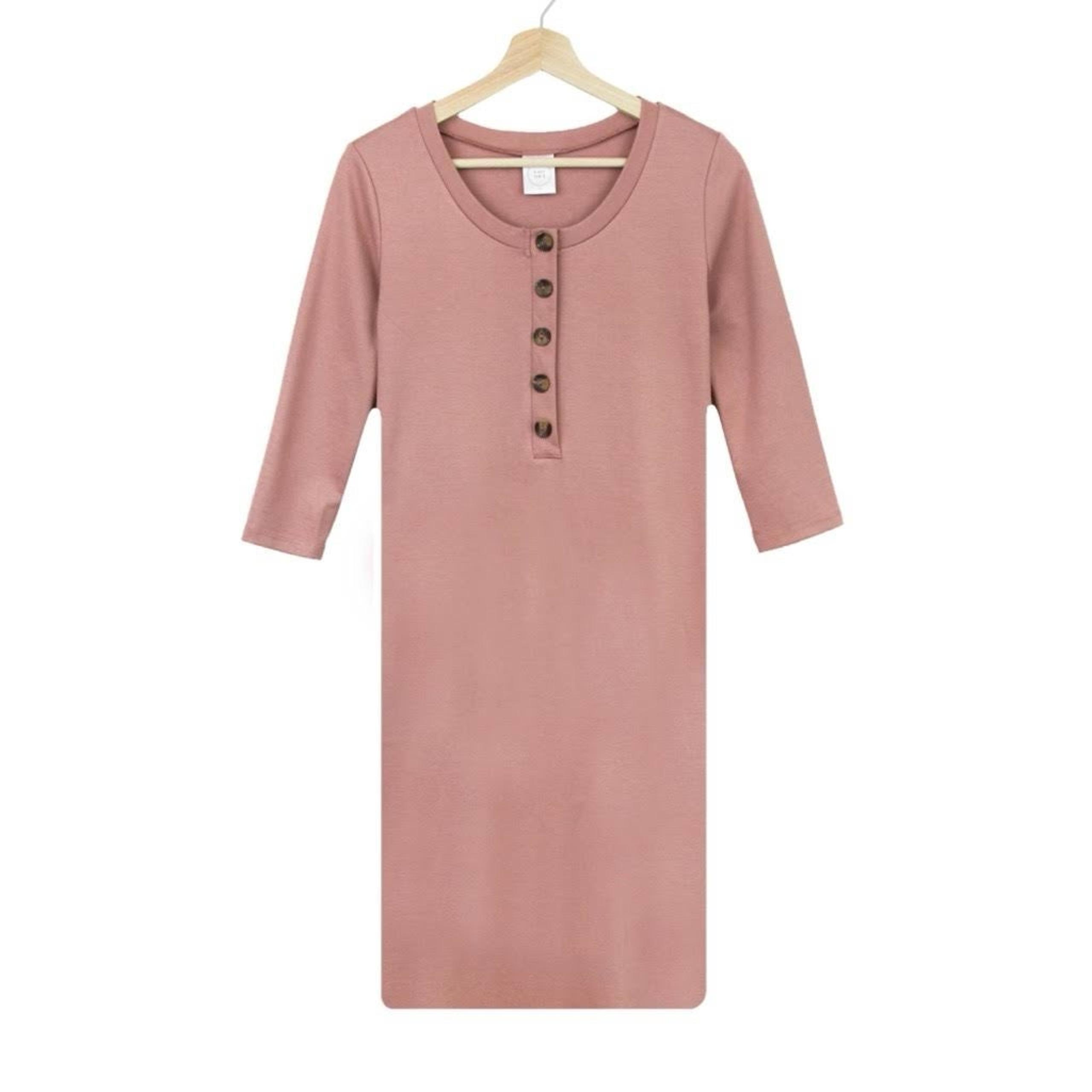 Lou Lou and Company, The Everyday Dress in Mauve
