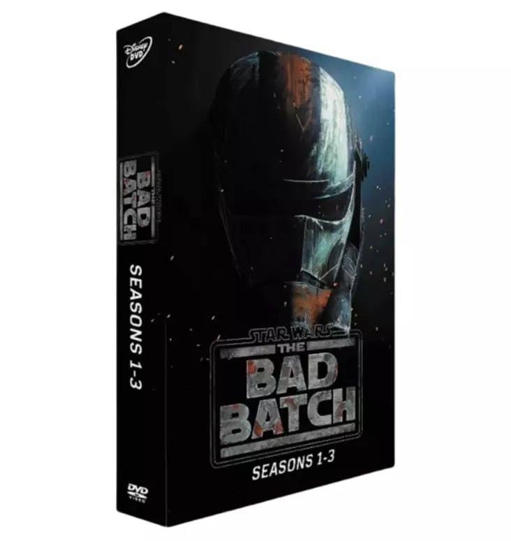 Star Wars The Bad Batch Seasons 1-3 DVD Box Set Region 1 Brand New & Sealed