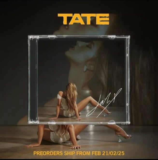 Signed CD from Tate McRae Official Store So Close To What