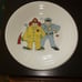 Fiesta dinner plate Hometown Heroes Policeman Fireman