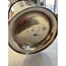 Mother of pearl silver wastebasket made in India