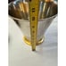 Mother of pearl silver wastebasket made in India