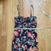 Just Cavalli Evening Gown Floral Print Long Dress Maxi Dress Italy Size 40 Blue