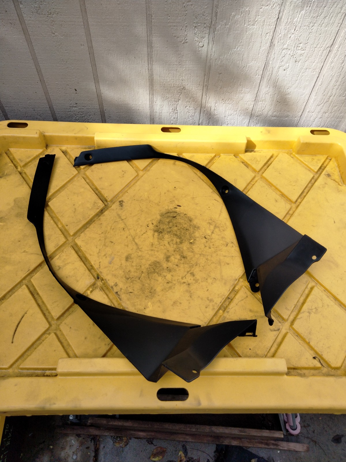 2008 Honda CBR 1000 right and left inner cowling fairings