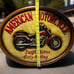 Vintage American Motorcycle Swift-Silent Easy-Riding 3D Plaque Decor 17”x22”