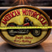 Vintage American Motorcycle Swift-Silent Easy-Riding 3D Plaque Decor 17”x22”