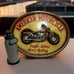 Vintage American Motorcycle Swift-Silent Easy-Riding 3D Plaque Decor 17”x22”