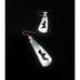 Pair of D Skeets Native American Navajo Sterling Silver & Pink Stone Earrings