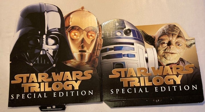 Star Wars Trilogy Special Edition Advertising Display 1997