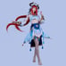 Genshin Impact Nilu Cosplay Clothing Set