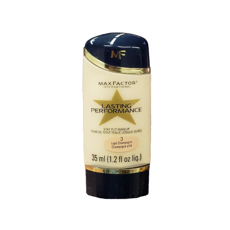 MAX FACTOR #3 Light Champagne Lasting Performance. Stay put Makeup 35 ml.