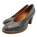 Nathalie Verlinden Womens 37 EU 6.5 US Gray Brown Leather Distressed Heels Pumps
