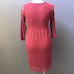 PinkBlush Burgundy Lace Maternity Dress