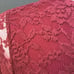PinkBlush Burgundy Lace Maternity Dress