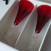 Lot of 2 Crystal D'Arques Noel Champagne Wine Fluted Glasses