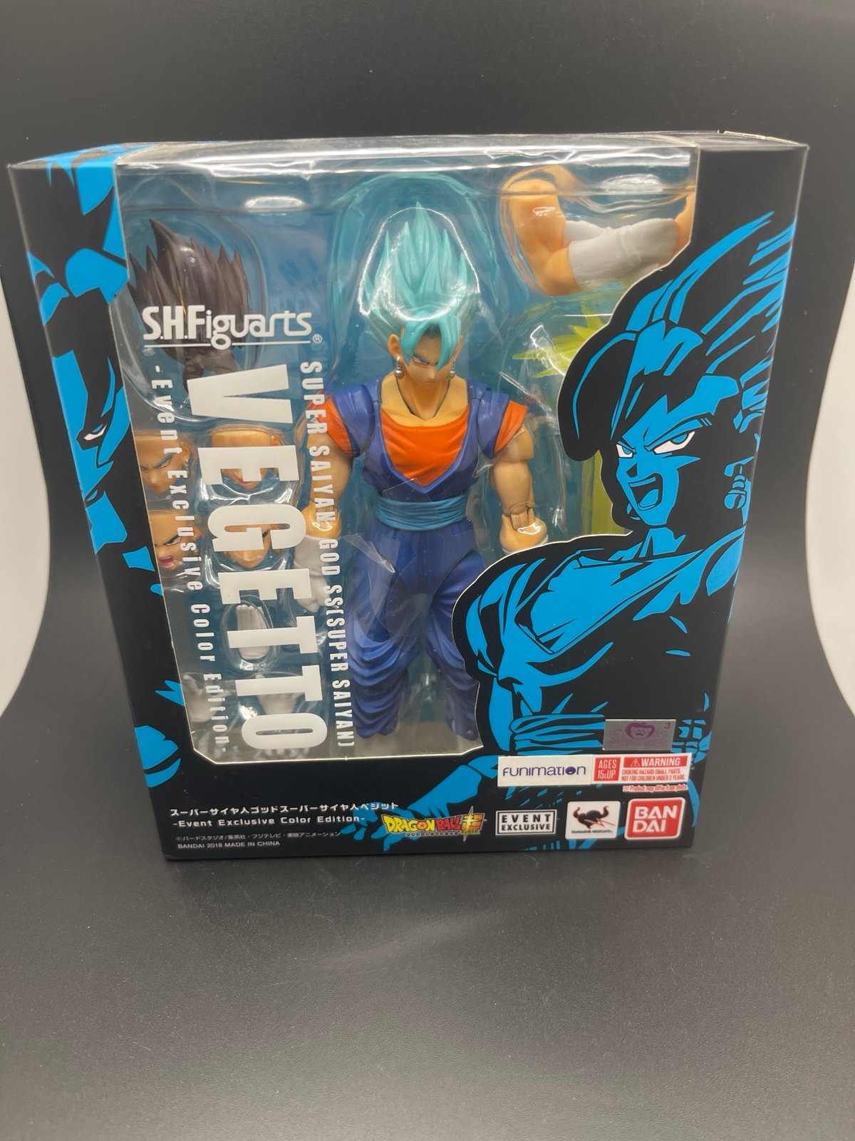 S.H Figuarts EVENT EXCLUSIVE SSGSS Vegetto Blue (New)
