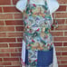 Handcrafted Full Apron with Towel Wild Bird and Bird Feeders Theme 2 Large Pocke