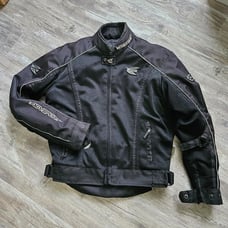AGV Sport Solare Mesh Motorcycle Jacket M Waterproof Detachable Lining NO PADS