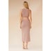 Suboo Carla Set Midi Skirt and Top in Space Dyed Size XS