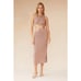 Suboo Carla Set Midi Skirt and Top in Space Dyed Size XS