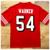 49ers jersey Fred Warner authentic style QUALITY Captain patch