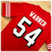 49ers jersey Fred Warner authentic style QUALITY Captain patch