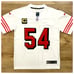 49ers jersey Fred Warner authentic style QUALITY Captain patch
