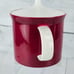 Vintage MCM Rosenthal Continental SECUNDA PURPLE Burgundy W Lid Germany Teapot