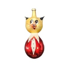 Vintage De Carlini Blown Glass Ornament