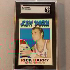 Rick Barry Rookie Card