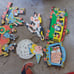 Vintage Handcrafted Disney Characters wall decor Kids Toom